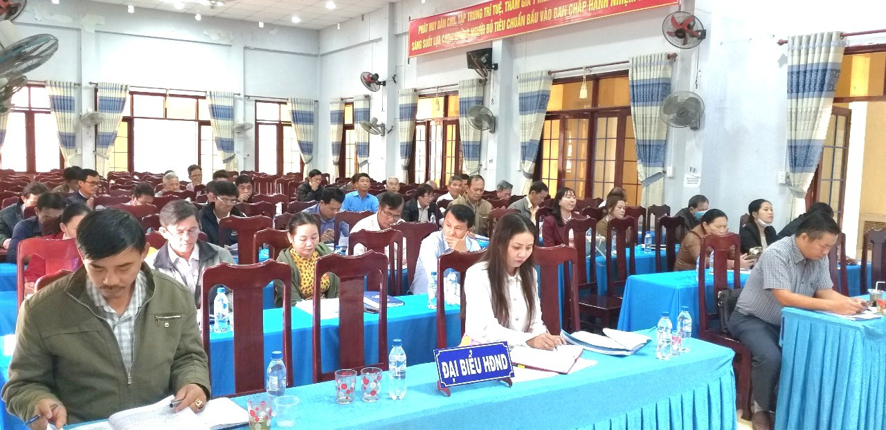 Hội đồng nhân dân xã Tịnh Minh, khóa XIII, nhiệm kỳ 2021 - 2026 tổ chức kỳ họp lần thứ 6 (kỳ họp thường lệ cuối năm 2022)