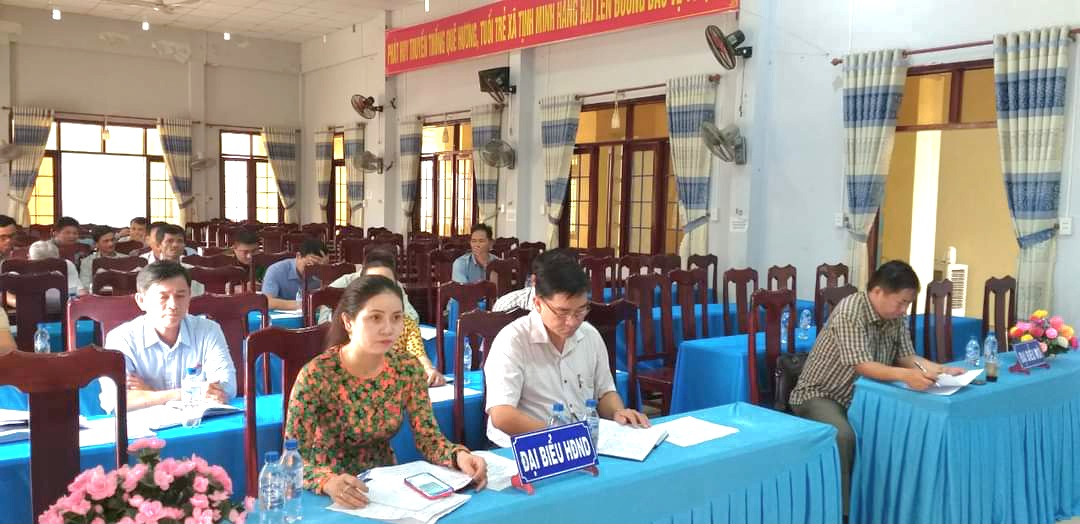 Hội đồng nhân dân xã Tịnh Minh, khóa XIII, nhiệm kỳ 2021 - 2026 tổ chức kỳ họp lần thứ 7 (kỳ họp chuyên đề)