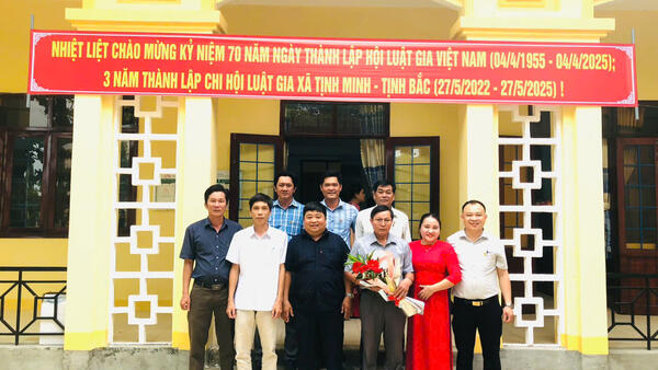 Kỷ niệm 70 năm ngày thành lập Hội Luật gia Việt Nam (4/4/1955 - 4/4/2025) và 03 năm ngày thành lập Chi hội Luật gia xãTịnh minh - Tịnh Bắc (27/5/2022 - 27/5/2025)